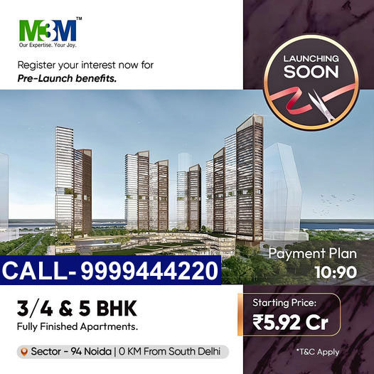 M3M Code 94 Noida